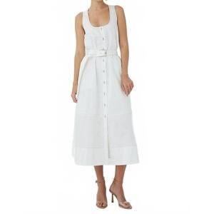 NEW JS71 saunders dress in white